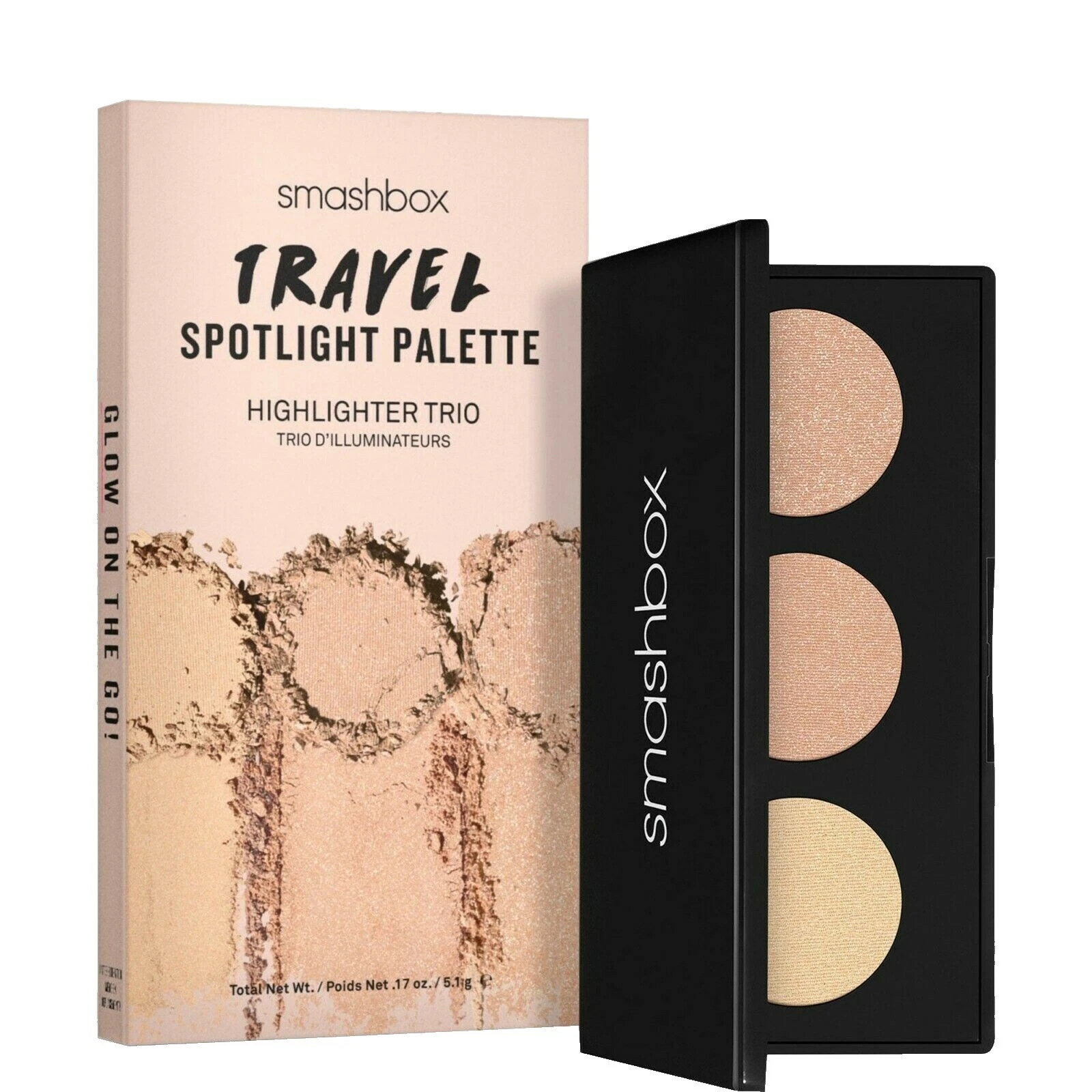 Pó prensado Smashbox Face Marca-Textos