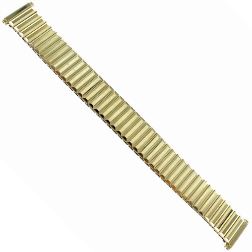 16-18mm Hirsch Speidel Twist-O-Flex Gold Tone Stainless Watch Band 3026-514/32 - Picture 4 of 5