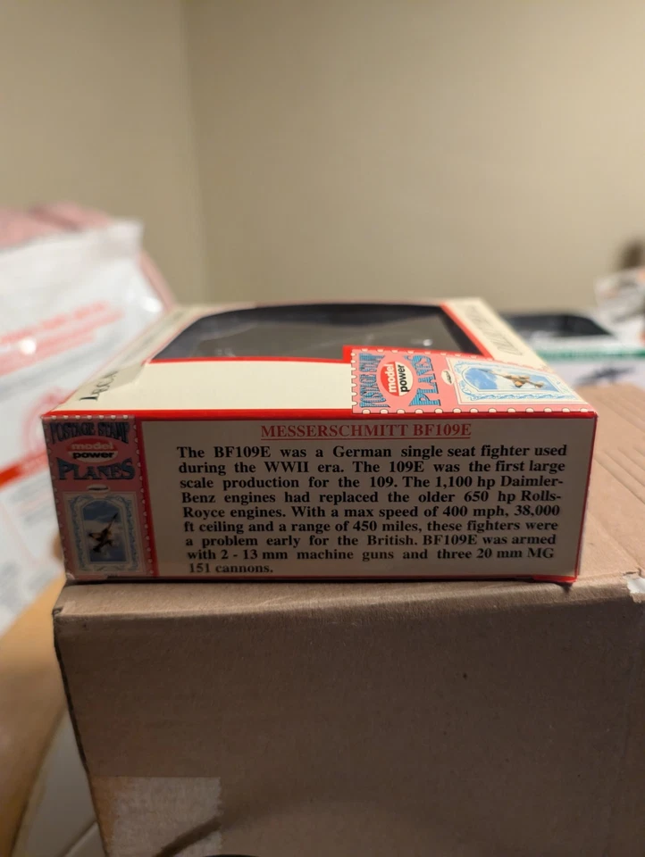 Model Power Postage Stamp Planes No.5336-1 Messerschmitt BF 109E - Image 4 of 4