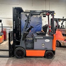 Gebrauchter Elektro-Gabelstapler Toyota 8FBCU30 - close-up view