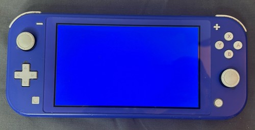 Nintendo Switch Lite HDH-001 Handheld Blue Console 32GB For Parts Or Repair