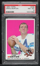 1969 Topps Craig Morton #235 PSA 8