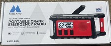 ER310PRO Emergency Crank Weather AM/FM Radio - Multiple Power Sources, SOS Emerg