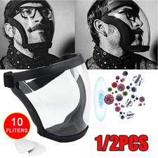 Protective Anti-Fog Face Shield Welding Mask Dust-proof Anti-splash Transparent