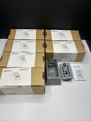 6x Lot Kidde 1015 Titanium  Access Point Lockbox Keysafe Original Permanent Lock