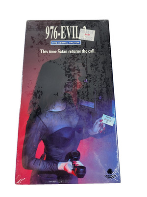 976-EVIL 2 The Astral Factor VHS 1992 Vestron FACTORY SEALED Universal Watermark
