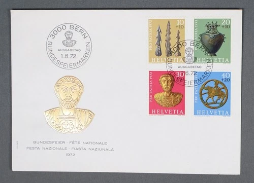 MayfairStamps Switzerland FDC 1972 Pro Patria National Festival Combo First Day