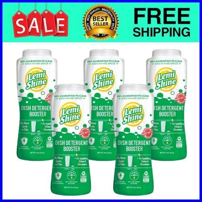 #ad Lemi Shine Dish Detergent Booster Gets Rid of Hard Water Spots 20 oz5pack $40.65