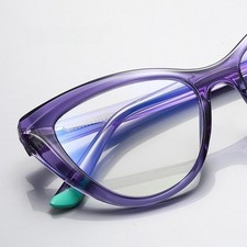 Fashion Cat Eye Blue Light Blocking Trend Reading Glasses Women Full Rim