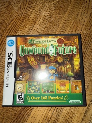 Professor Layton and the Unwound Future (Nintendo DS, 2010) Tested authentic