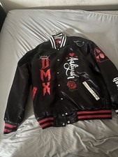 Mens DMX Aaliyah Graphic Print Varsity Jacket...