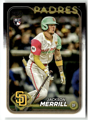 2024 Topps MLB Update Series US210 Jackson Merrill Rookie