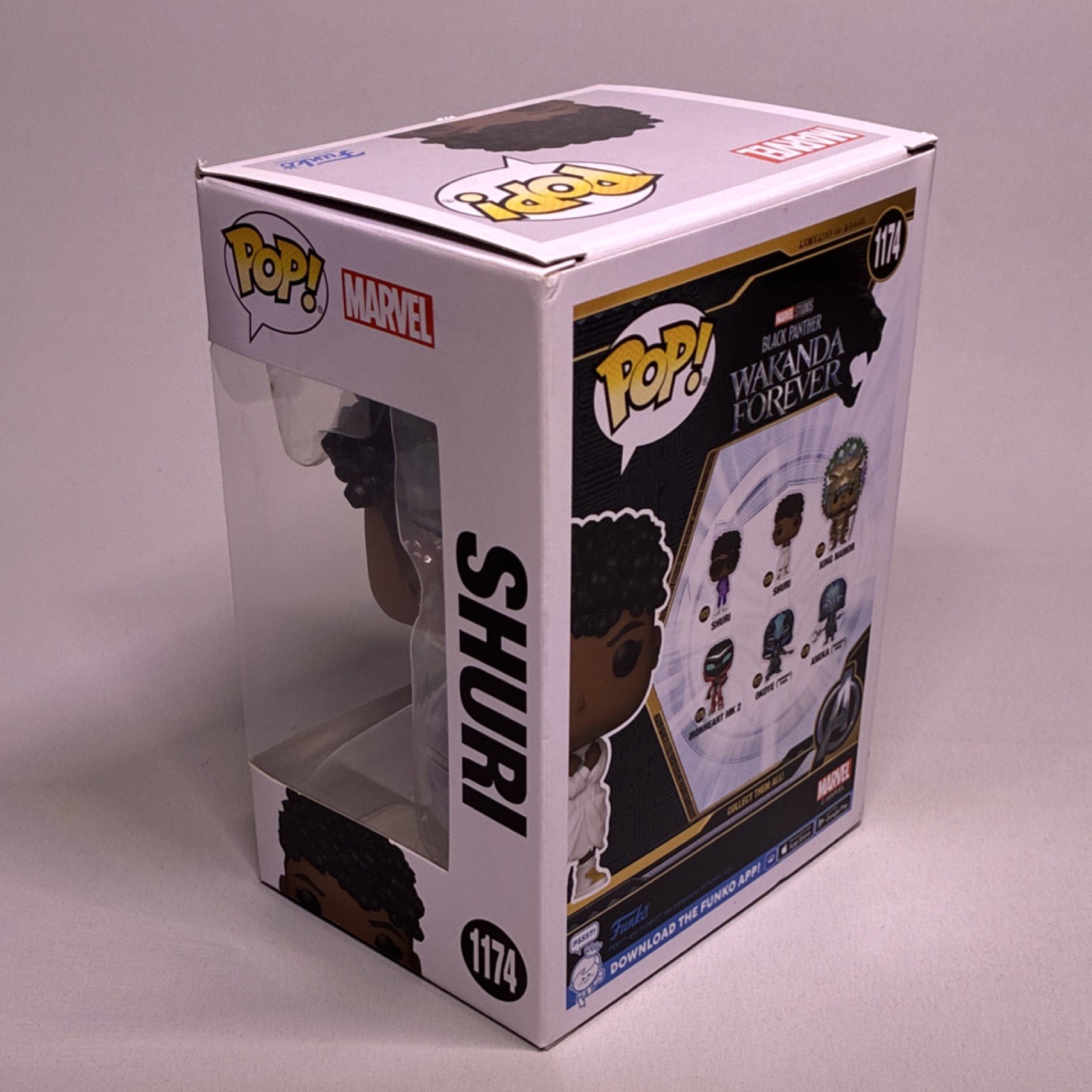 Funko Pop! Vinyl: Marvel Black Panther Wakanda Forever - Shuri Bobblehead #1174 thumbnail 6
