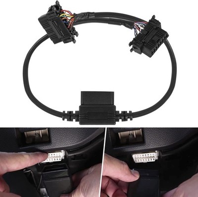 76405-01A PowerStep Black Plug-n-Play Pass-Through Harness for Ram 1500/2500