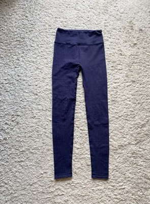 fabletics leggings Powerhold Shape Blau Mesh Laufhose Tights High Waist S