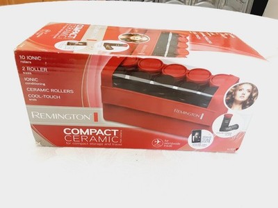 Remington Ceramic Compact Hot Hair Rollers Travel Size Curlers Pins Medium Large