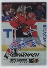 2024-25 Upper Deck Fleer Ultra Rainbow Foil Auto Teuvo Teravainen #62 Auto 1t90