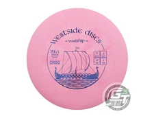 NEW Westside Discs Origio Burst Warship 177g Pink Blue Foil Midrange Golf Disc