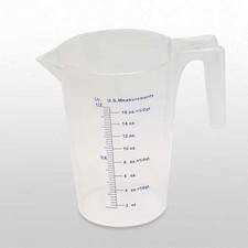 Funnel King 94120 Measuring Container, Fixed Spout, 500 Ml