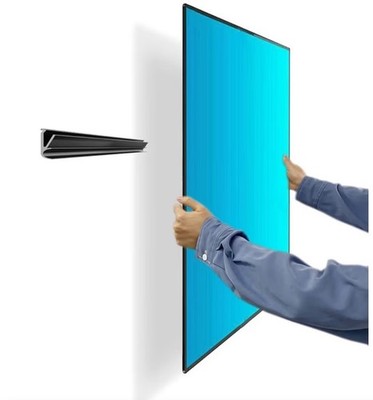 TV Wall Mount, Drywall Studless TV Hanger No Stud No Damage, No Drill, Non Screw