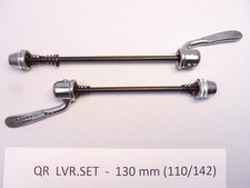Shimano Road / Classic ( 100 / 130 ) quick release skewer leverset - NOS bicycle