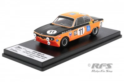 BMW 2800 CS Alpina 24h Spa 1971 Huber Kauhsen 1:43 Trofeu