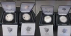 2025 Morgan and Peace Silver Dollar P & S Proof & Uncirculated 4 Coin Set