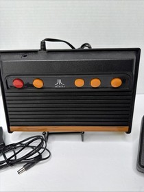 Atari Flashback 4 Classic Game Console With Cables And 2 Controllers Used