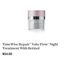 Mary Kay TimeWise Repair Volu Firm Night Treatment With Retinol. New Without Box