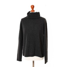 Maglione donna Pur Cachemire grigio 100% cashmere taglia D 48 / 50 13552