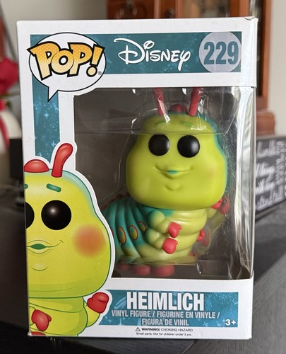 Funko Pop a volta! Disney: HEIMLICH #229 (Un bruco della vita di insetti) con protezione