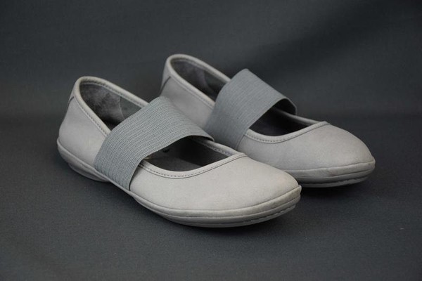 Women Camper Heels Grey Nubuck 41