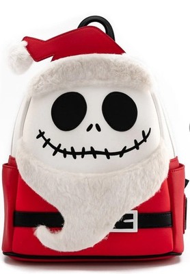 Loungefly Disney Nightmare Before Christmas Santa Jack Cosplay Mini Backpack
