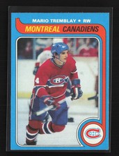 1979-80 Topps #123 Mario Tremblay Montreal Canadiens EX