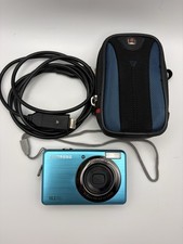 Samsung SL202 SL Series Blue 10.2MP 3x Zoom Compact Digital Camera Intelligent