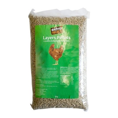 Extra Select Hühnerfutterleger Pellets - Legegegegeflügel 2 kg (1er Pack) 
