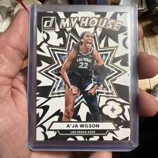 A'Ja Wilson 2025 Panini Donruss WNBA My House Press Proof
