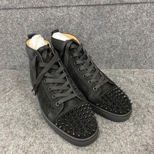 CHRISTIAN LOUBOUTIN Lou Spikes High-Top Sneak...