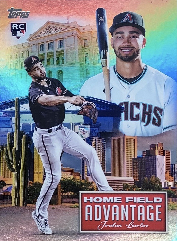2024 Topps Series 2 Home Field Advantage Jordan Lawlar #HFA-14 (RC)