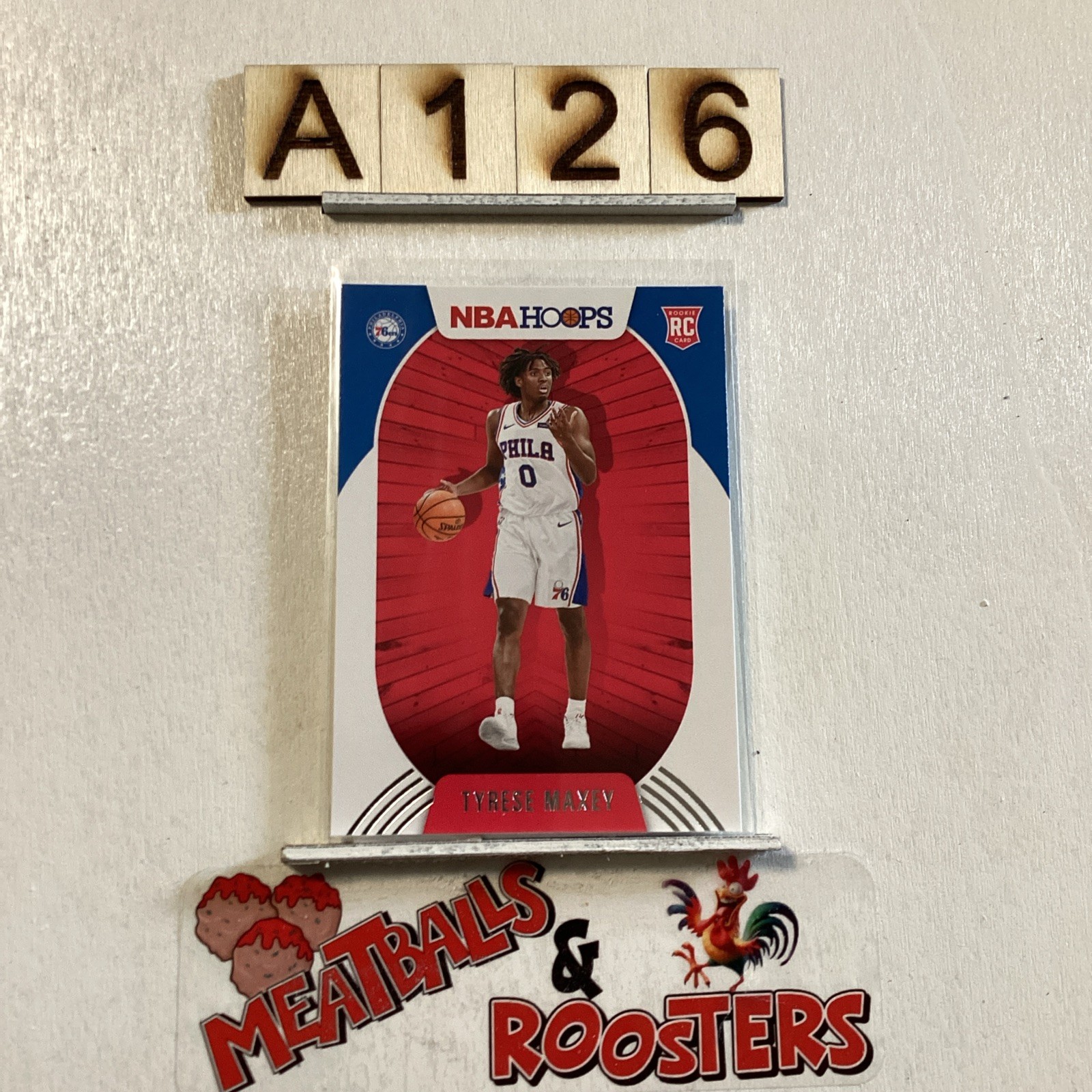 2020-21 Panini NBA Hoops - Tyrese Maxey #207 Rookie