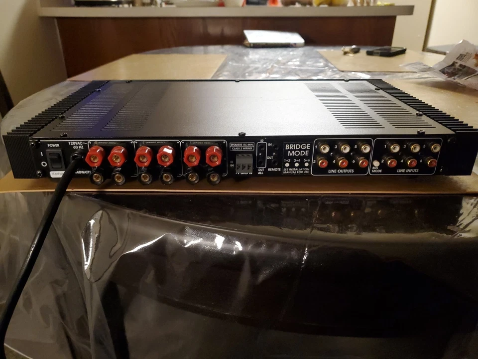 Amplificador de audio Elan A6 6 canales Foto 3 de 4