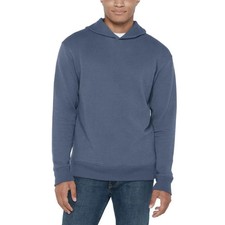 Men's Gap Textured Hoodie Lightweight Blue Sweatshirt XXL NEW w/ Tags - Casual