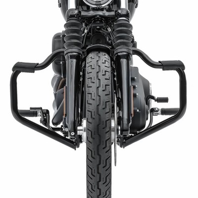 Sturzbügel Mustache für Harley Softail 18-22 Schutzbügel 32mm schwarz C-Ware