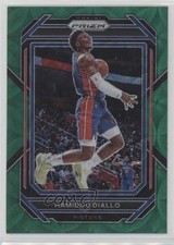 2022-23 Panini Prizm Choice Green Prizm 8/8 Hamidou Diallo #82 3hd