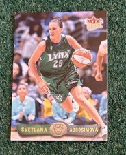 SVETLANA ABOSIMOVA - UCONN - 2002 FLEER ULTRA BASE CARD # 98 - MINNESOTA LYNX