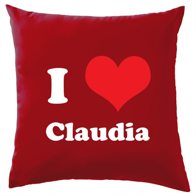 I Love Claudia - Kissen - Traitor Traitors TV Show Lustig Winkleman