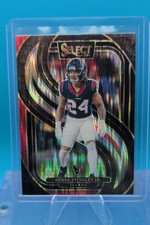 2024 Panini Select - Premier Level Derek Stingley Jr. #149 Black & Red Shock...