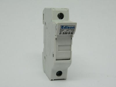 Edison EHM1DU Fuse Holder 1-Pole 690V@32A 600V@30A USED