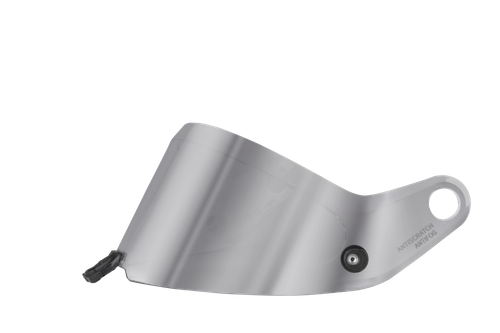 YA0909 ST6 SILVER VISOR DARK