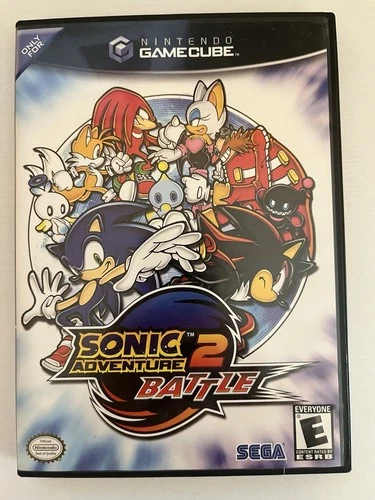 Sonic Adventure 2 Battle Nintendo GameCube 2002 w/ Instruction Manual TESTED